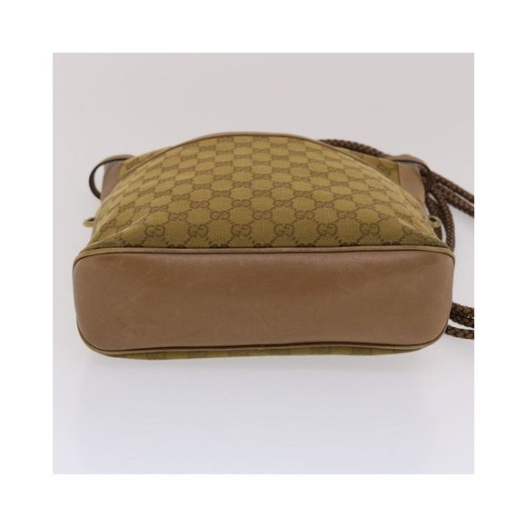 Pre Loved GUCCI  GG Canvas Shoulder Bag Brown 109097 Auth 49074 - Picture 5 of 10